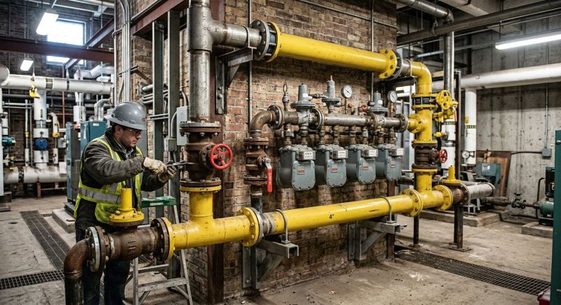 Commercial Gas Line Repair in Denver County, CO