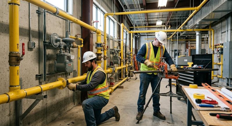 Commercial Gas Line Repair in Denver County, CO