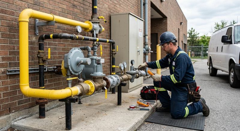 Commercial Gas Piping in San Antonio, TX