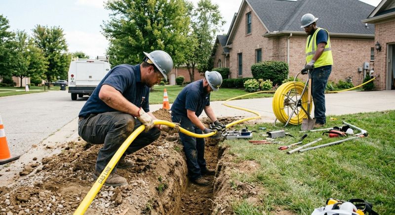 Gas Line Relocation in Boca Raton, FL