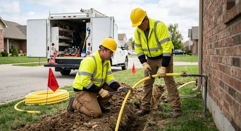 Gas Line Relocation in San Antonio, TX