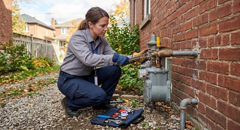 Gas Plumbing Installation in Fredericksburg, VA
