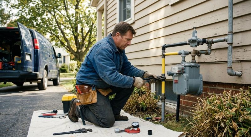 Home Gas Line Installation in Sacramento, CA