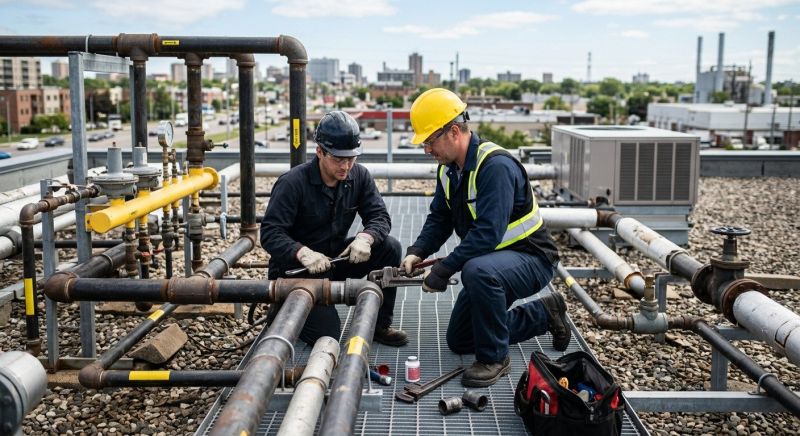 Commercial Gas Line Repair in Littleton, CO