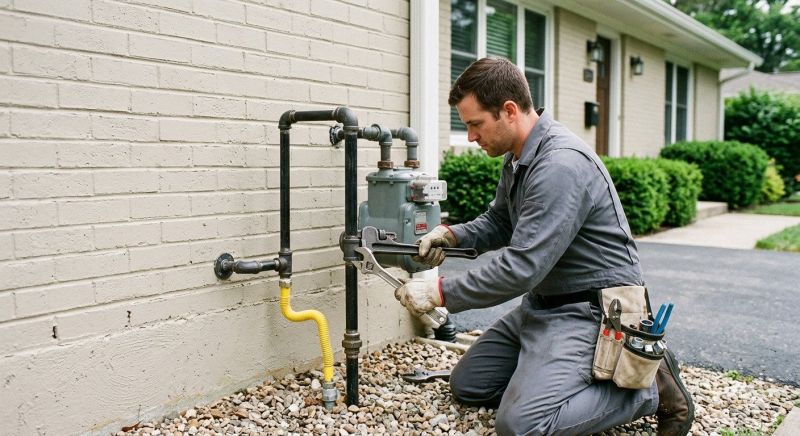 Gas Line Relocation in Annapolis, MD