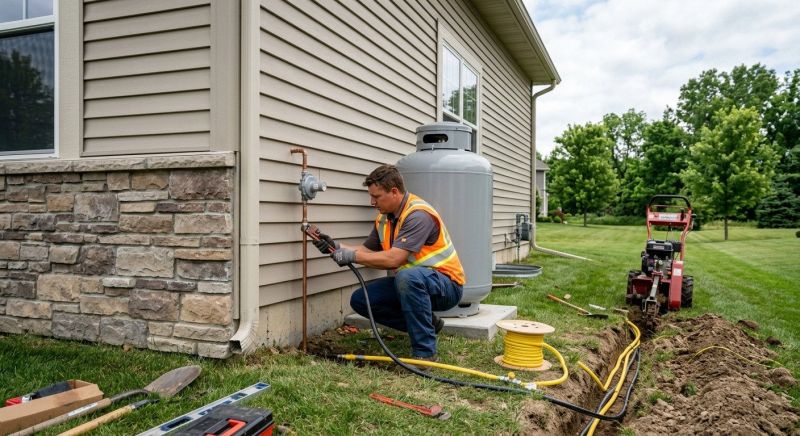 Gas Line Repair in Columbus, OH