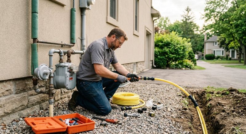 Gas Pipe Installation in Annapolis, MD